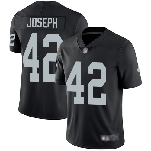 Men Oakland Raiders Limited Black Karl Joseph Home Jersey NFL Football 42 Vapor Untouchable Jersey